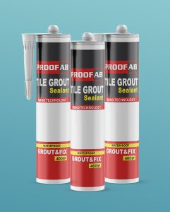 Cartridge tile grout