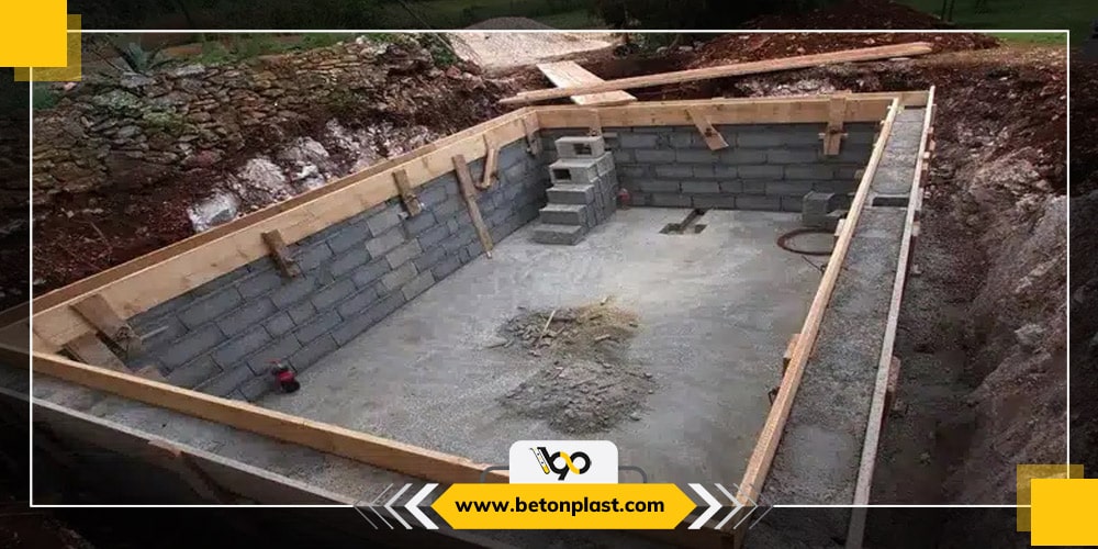 آب بندی استخر بلوکی