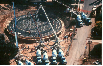 اجراي فونداسيون مخازن