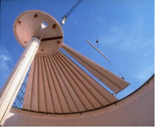 كامل كردن سقف تانك فولادي