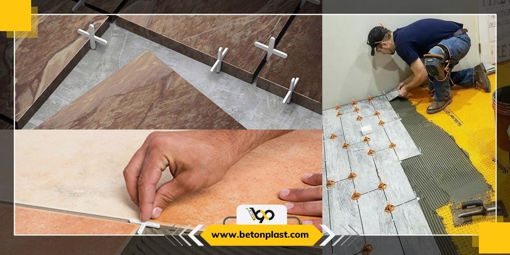 مراحل استفاده از صلیب کاشی یا اسپیسر کاشی min