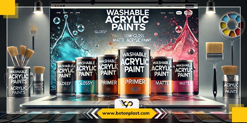 رنگ پلاستیک قابل شستشو